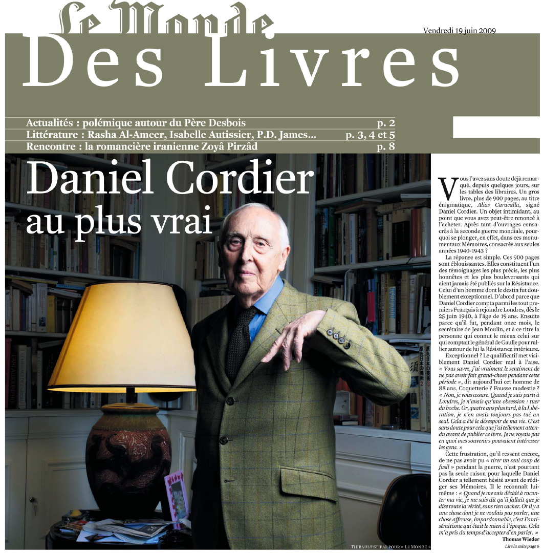 Thibault Stipal - Photographer - Daniel Cordier / Le Monde - 1